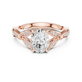 Ladies Ring DDLR-936@7 - Rose Gold - Image