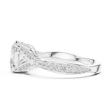 Ladies Ring DDLR-936@7 - White Gold - Image
