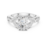 Ladies Ring DDLR-936@7 - White Gold - Image