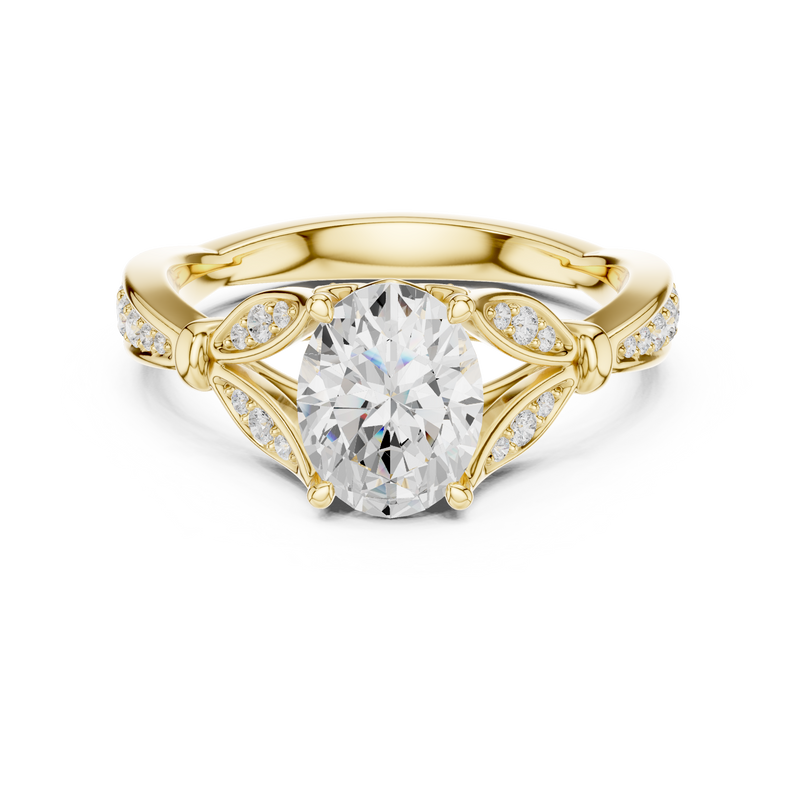 Ladies Ring DDLR-936@7 - Yellow Gold - Image