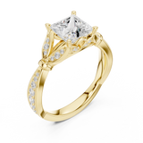 Ladies Ring DDLR-937@7 - Yellow Gold - Image