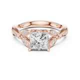 Ladies Ring DDLR-937@7 - Rose Gold - Image