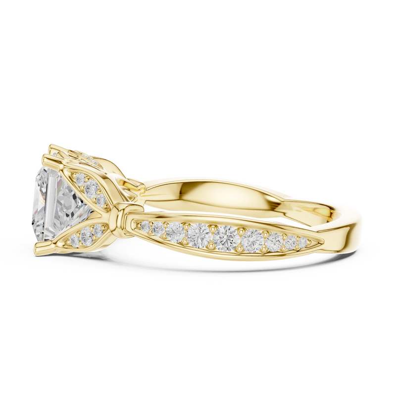 Ladies Ring DDLR-937@7 - Yellow Gold - Image