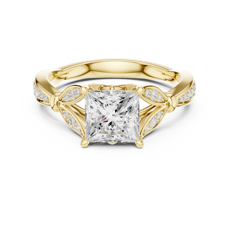 Ladies Ring DDLR-937@7 - Yellow Gold - Image
