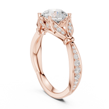 Ladies Ring DDLR-938@7 - Rose Gold - Image