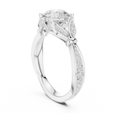 Ladies Ring DDLR-938@7 - White Gold - Image