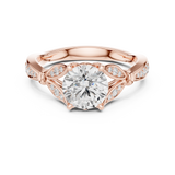 Ladies Ring DDLR-938@7 - Rose Gold - Image