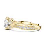 Ladies Ring DDLR-938@7 - Yellow Gold - Image