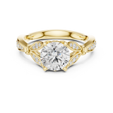 Ladies Ring DDLR-938@7 - Yellow Gold - Image