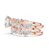Ladies Ring DDLR-939@7 - Rose Gold - Image
