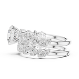 Ladies Ring DDLR-939@7 - White Gold - Image