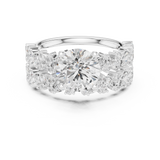 Ladies Ring DDLR-939@7 - White Gold - Image