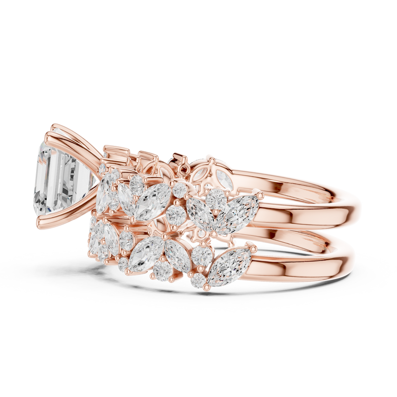Ladies Ring DDLR-940@7 - Rose Gold - Image