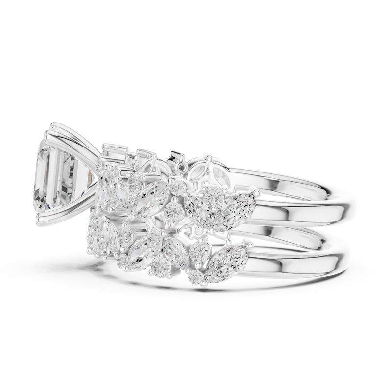 Ladies Ring DDLR-940@7 - White Gold - Image