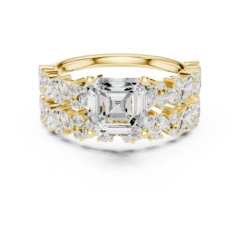 Ladies Ring DDLR-940@7 - Yellow Gold - Image