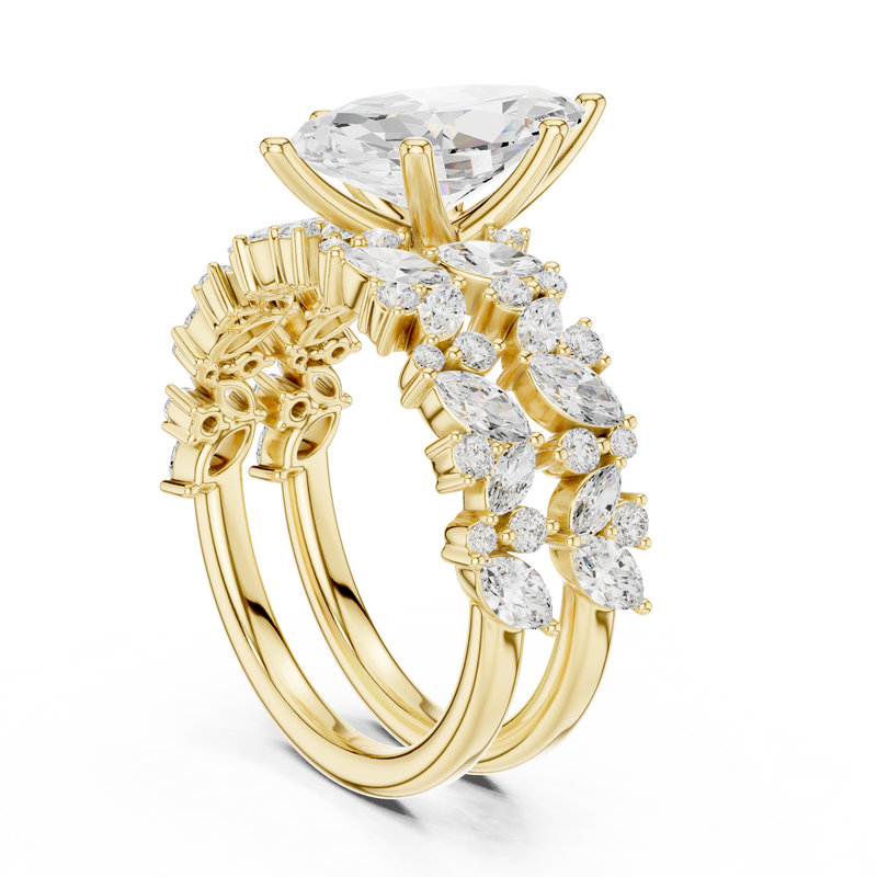 Ladies Ring DDLR-942@7 - Yellow Gold - Image