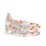 Ladies Ring DDLR-942@7 - Rose Gold - Image