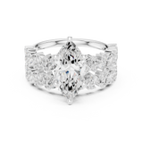 Ladies Ring DDLR-942@7 - White Gold - Image