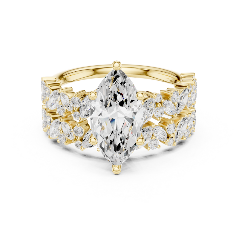 Ladies Ring DDLR-942@7 - Yellow Gold - Image