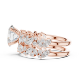 Ladies Ring DDLR-943@7 - Rose Gold - Image