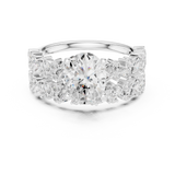 Ladies Ring DDLR-943@7 - White Gold - Image