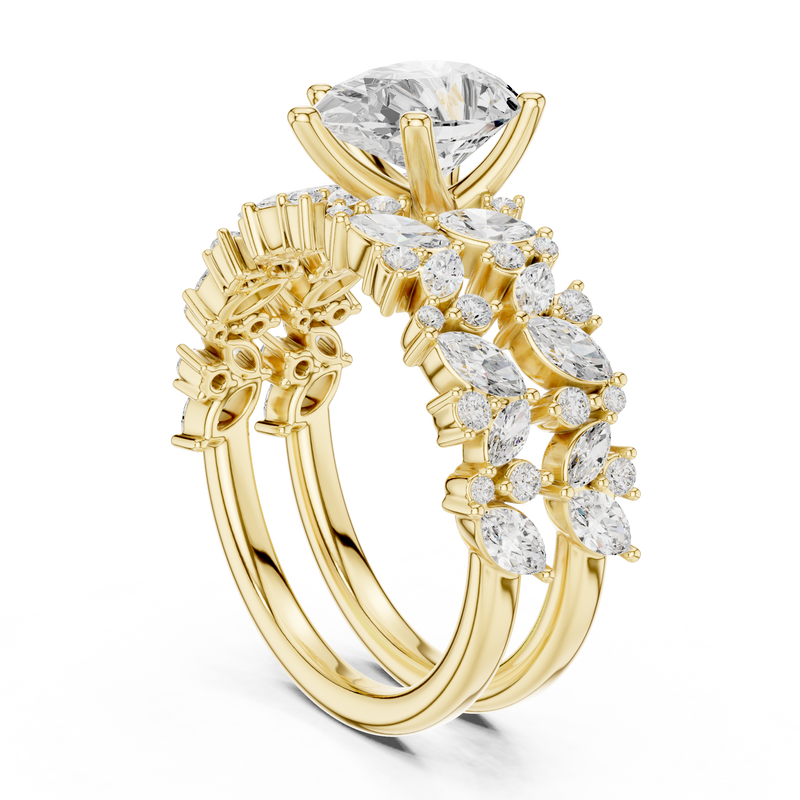 Ladies Ring DDLR-944@7 - Yellow Gold - Image