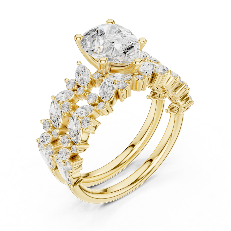 Ladies Ring DDLR-944@7 - Yellow Gold - Image
