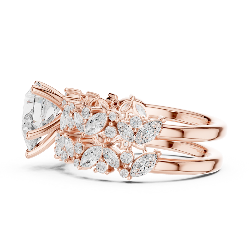 Ladies Ring DDLR-944@7 - Rose Gold - Image