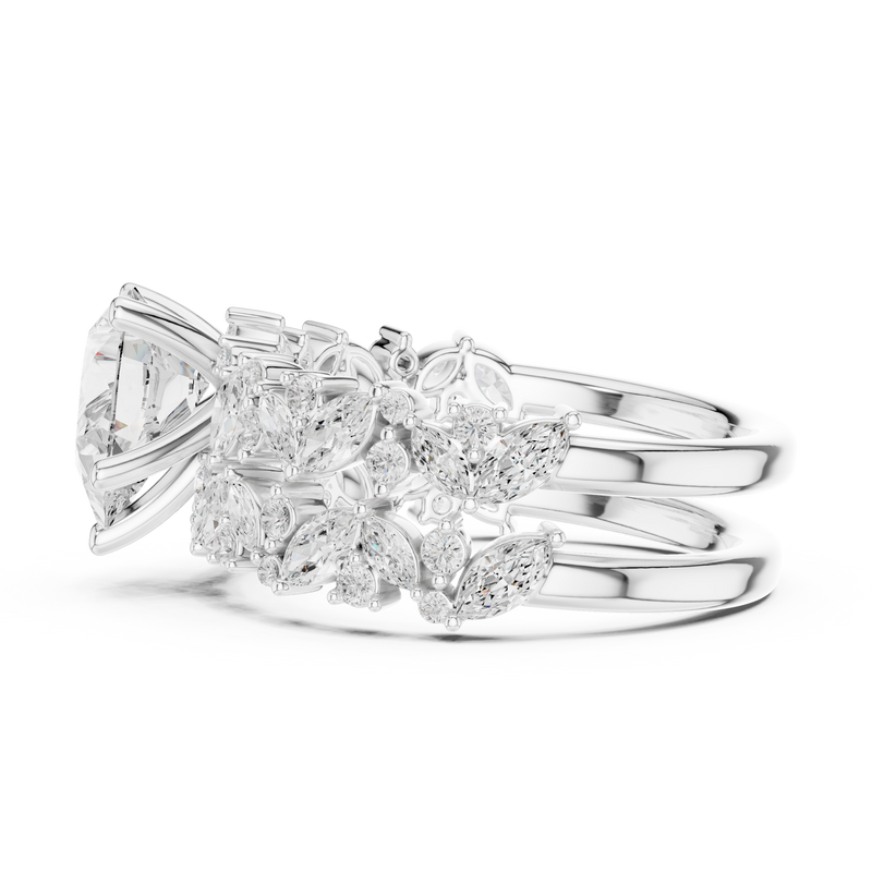 Ladies Ring DDLR-944@7 - White Gold - Image