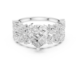 Ladies Ring DDLR-944@7 - White Gold - Image