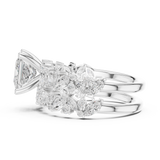 Ladies Ring DDLR-945@7 - White Gold - Image