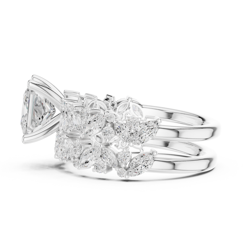 Ladies Ring DDLR-945@7 - White Gold - Image