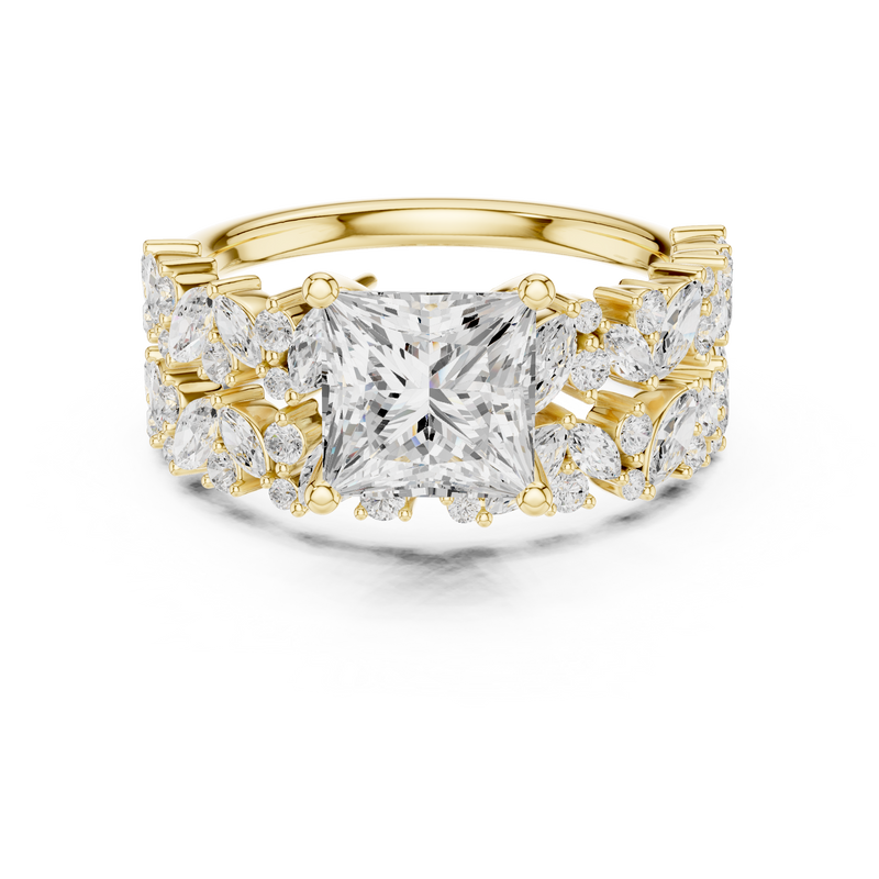 Ladies Ring DDLR-945@7 - Yellow Gold - Image