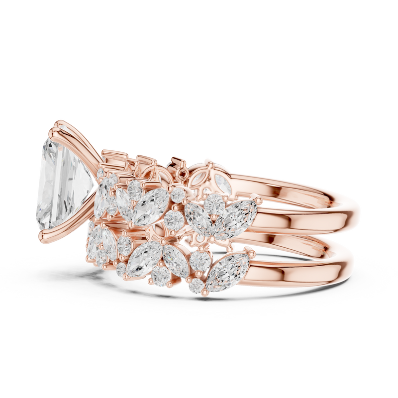 Ladies Ring DDLR-946@7 - Rose Gold - Image