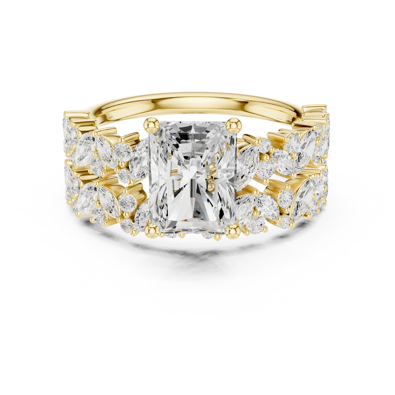 Ladies Ring DDLR-946@7 - Yellow Gold - Image