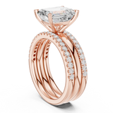 Ladies Ring DDLR-947@7 - Rose Gold - Image