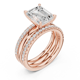 Ladies Ring DDLR-947@7 - Rose Gold - Image