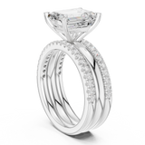 Ladies Ring DDLR-947@7 - White Gold - Image