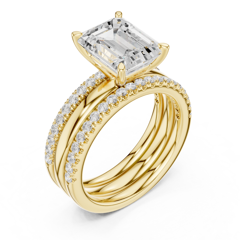 Ladies Ring DDLR-947@7 - Yellow Gold - Image