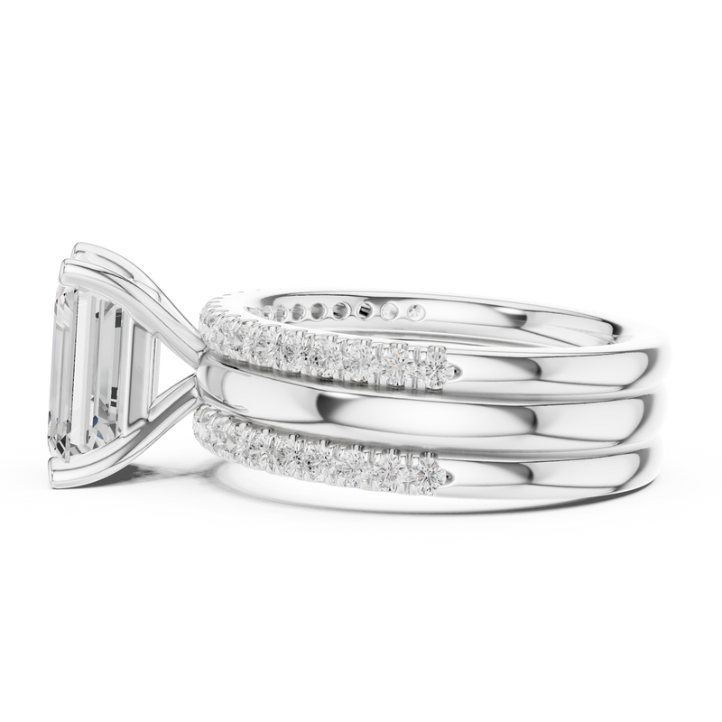 Ladies Ring DDLR-947@7 - White Gold - Image