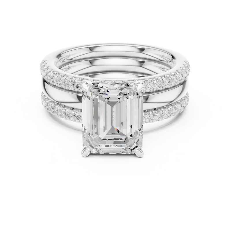 Ladies Ring DDLR-947@7 - White Gold - Image