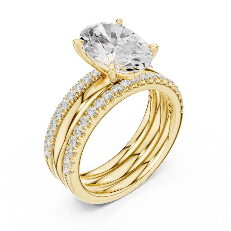 Ladies Ring DDLR-948@7 - Yellow Gold - Image