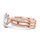 Ladies Ring DDLR-948@7 - Rose Gold - Image