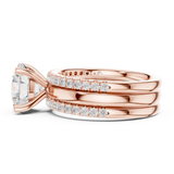 Ladies Ring DDLR-949@7 - Rose Gold - Image