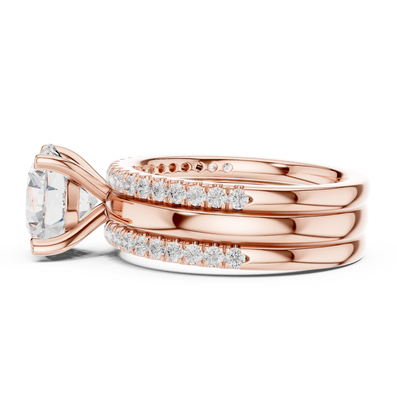 Ladies Ring DDLR-949@7 - Rose Gold - Image