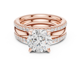 Ladies Ring DDLR-949@7 - Rose Gold - Image