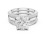 Ladies Ring DDLR-949@7 - White Gold - Image