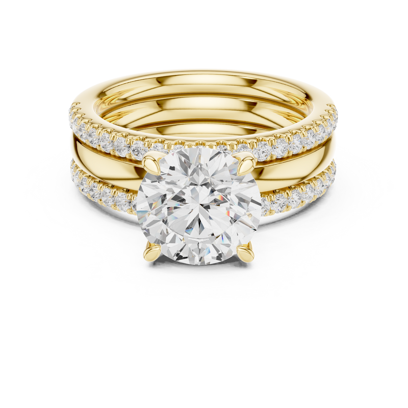 Ladies Ring DDLR-949@7 - Yellow Gold - Image