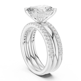 Ladies Ring DDLR-950@7 - White Gold - Image