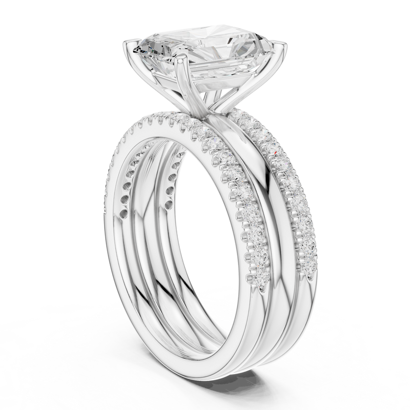 Ladies Ring DDLR-950@7 - White Gold - Image